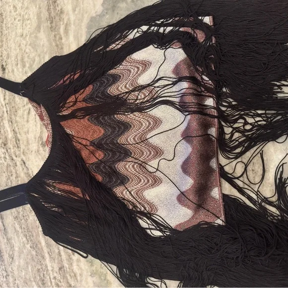 Missoni Black and Brown Knit Top - Picture 2 of 4
